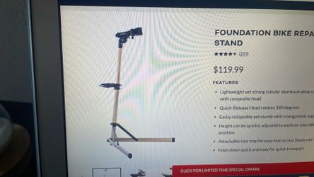 Foundation Bike Repair Stand