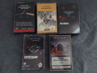 Rock Cassette tape bundle