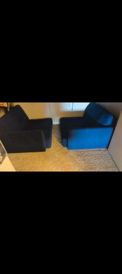 Immediate Move Out Sale - Blue Futon