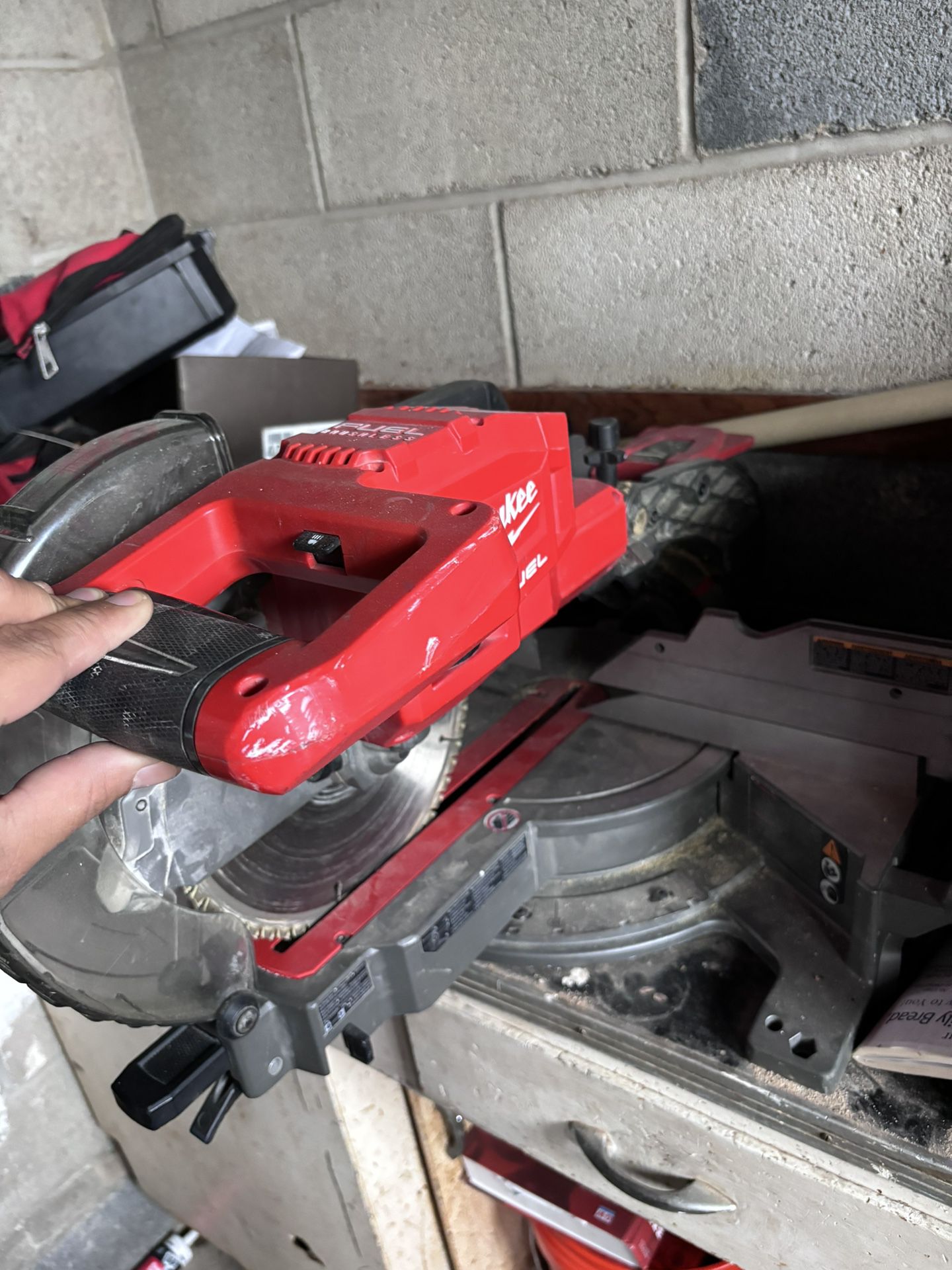 M18 FUEL 18V Lithium-Ion Brushless Cordless 10 in. Dual Bevel Sliding Compound Miter Saw (Tool-Only)