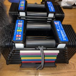 PowerBlock 60lb Adjustable Dumbbells Set