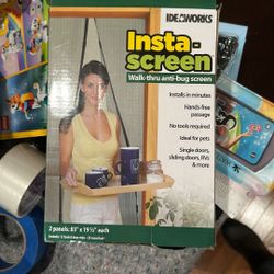 Insta-Screen Walk Thru Anti Bug Screen 