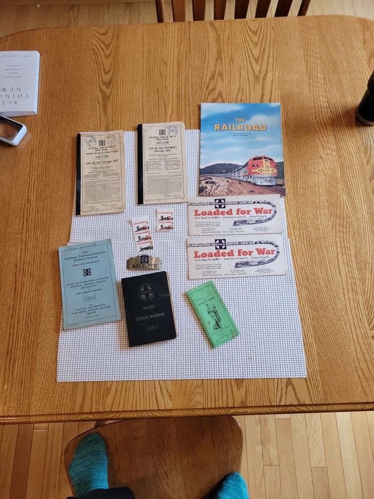 Atvhison Topeka SANTA FE memorabilia
