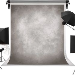 Kate 5x7ft Vintage Backdrops Abstract Grey Portrait Photo Backdrop for Photography Studio