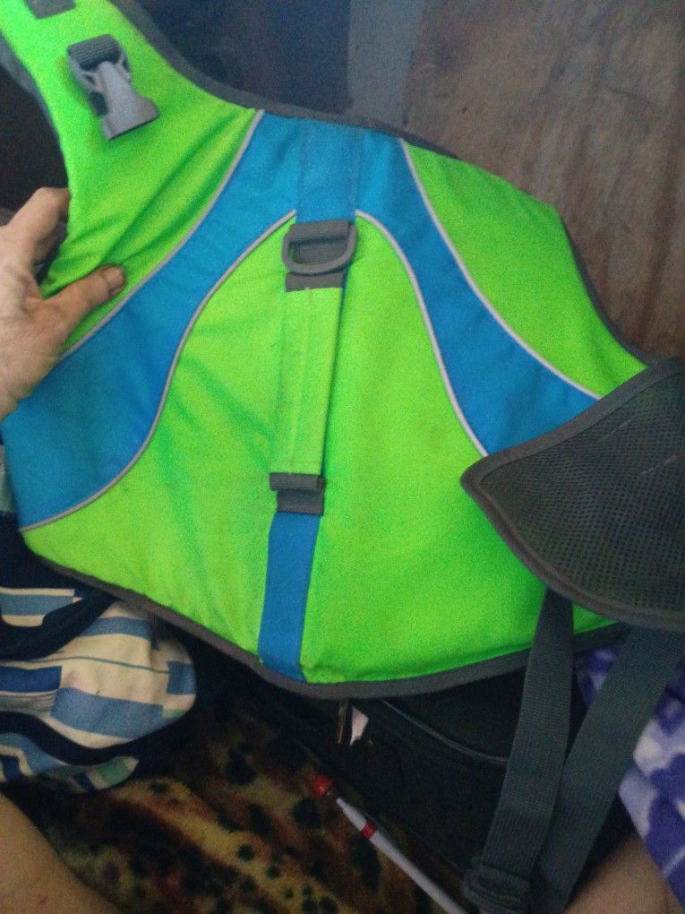 Medium Size New Without Tags Dog Life Jacket
