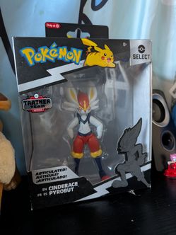 Pokemon cinderace vinyl figure brand new