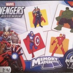 Kids Marvel Avengers Memory Match Game