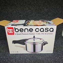 Bene casa 6 quart pressure cooker 5.68L