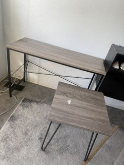 Desk And End Table 
