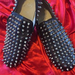 Christian Louboutin Men’s Spiked Loafers