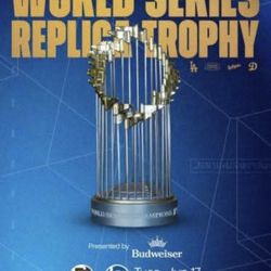 Dodgers Replica Trophy 