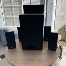 Sony Systems Sounds Subwoofer 