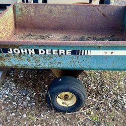 Vintage John Deere Model 10 Dump Cart for Lawn & Garden Tractors