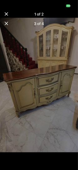 Vintage French Provincial Buffet / Sideboard