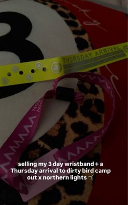 Dirty birds wristband