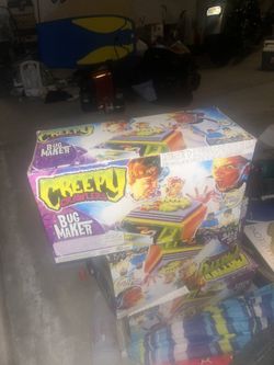 80s creepy crawler bug maker complete set