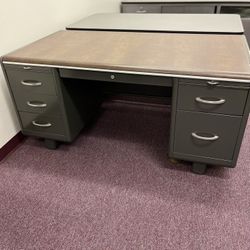 Tanker Desk With Original Top