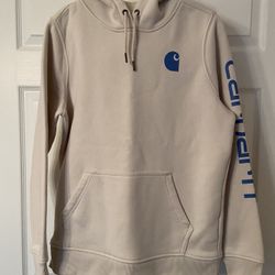 Carhartt Sweatshirt - size medium, color cream
