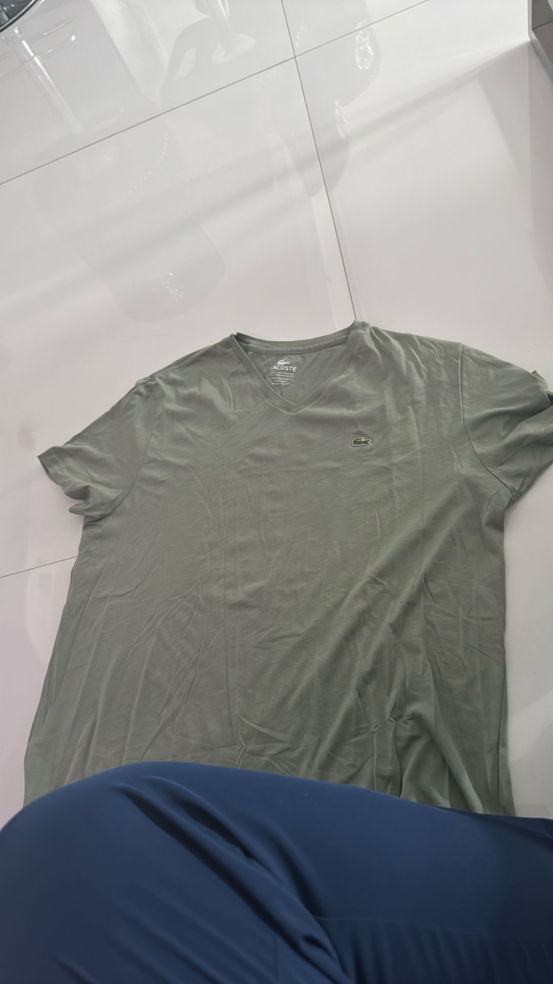 Men’s Lacoste Tshirt Size 7 Fr