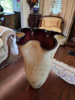 Glass Vase 14"