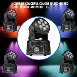 Luz De Efecto Del Lavado Led 9/14CH DMX512. $60