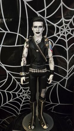 Marilyn Manson Hand Painted Doll