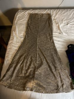 Gold Sequence Skirt