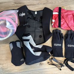 Spearfishing Diving Gear Weight Vest, Gloves , Shocks, 