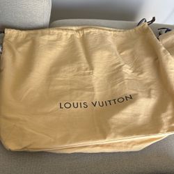 100% Authentic Louis Vuitton Drawstring Duster Bag