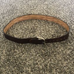 Vintage leather belt