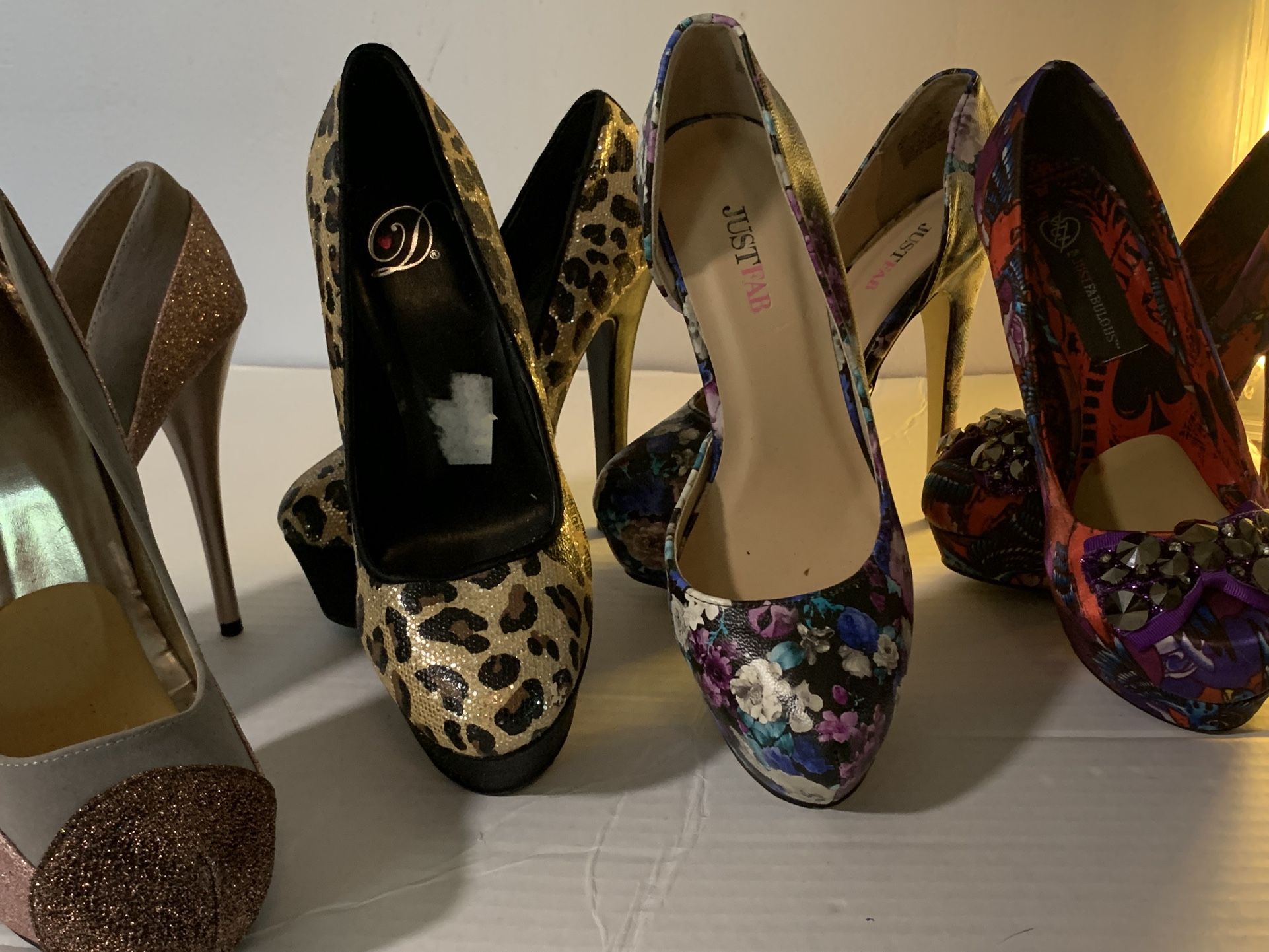 Platform Heels Each Pair