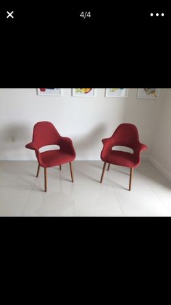2 Retro Inspired Living Room Chairs