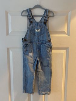 Little Boys Osh Kosh Overalls (2 pairs, 18-24 months)