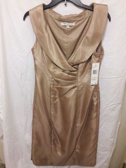 Size 4 womens, gold dress