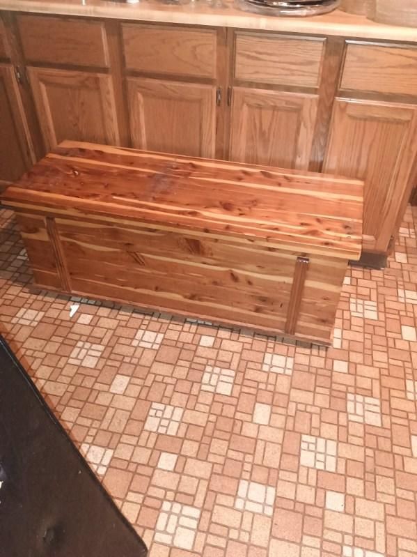 Wood Bench