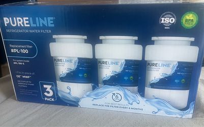PureLine Refrigerator Water Filter 3xPack