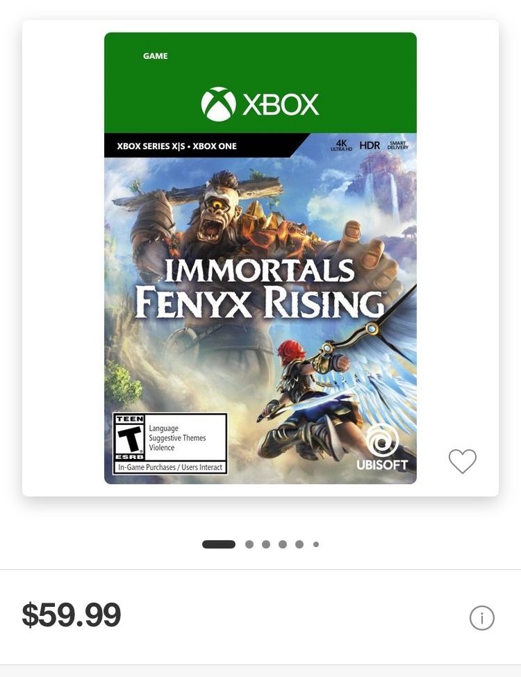 New Xbox One And Xbox X Game