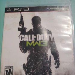 Call Of Duty Mw3 Ps3
