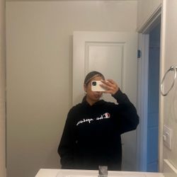 Champion hoodie black