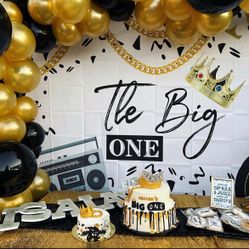 Notorious One Birthday Party Decor 