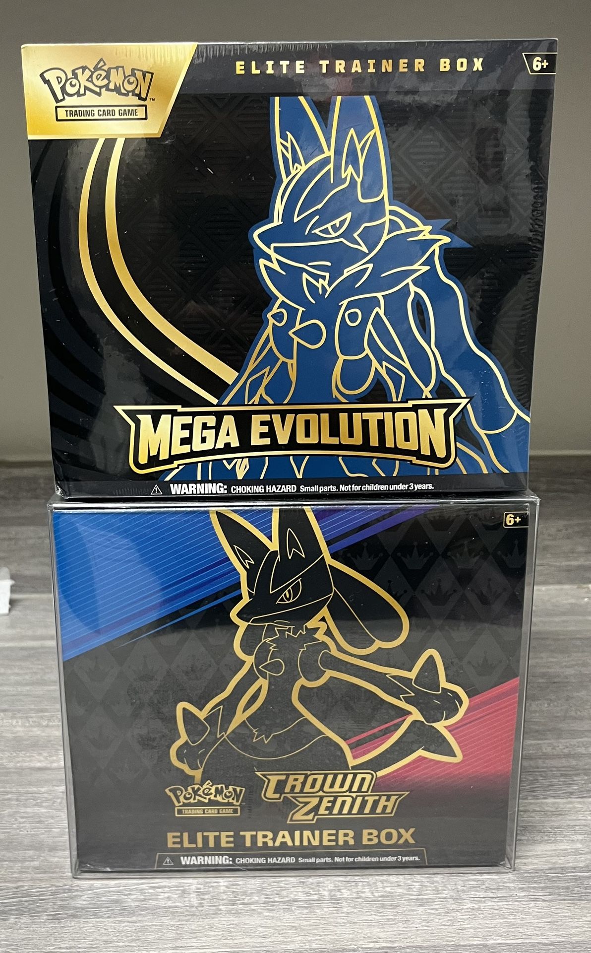 Pokemon Crown Zenith & Mega Evolution Elite Trainer Box 