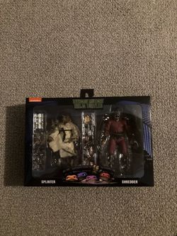Neca Teenage Mutant Ninja Turtles 2-pack Splinter & Shredder