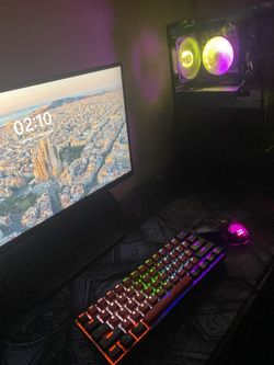 Complete Gaming PC Setup – i7 | RX 5700 | Monitor + Keyboard + Mouse