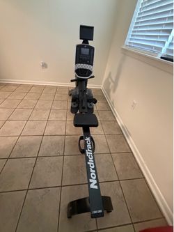 NordicTrack AirGlide Rower – Excellent Condition – SpaceSaver Folding