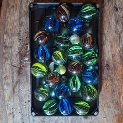 Marbles, Real Old Fashion Marbles
