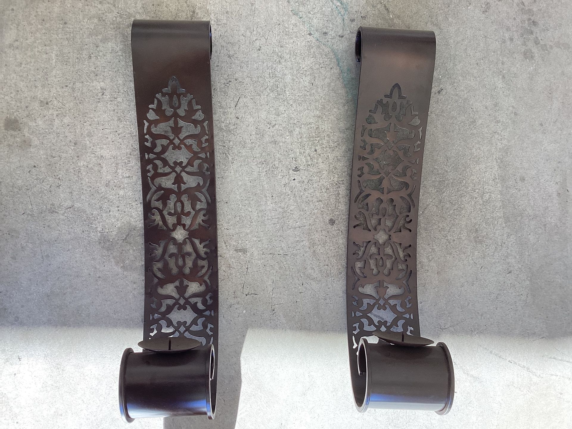 2 WALL CANDLE HOLDER - $10 Each Firm