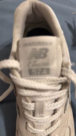 New Balance 574 Classic White Sneakers