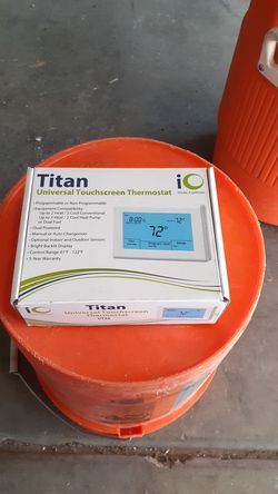 Titan touchscreen thermostat