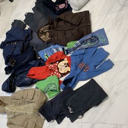 Lot Of kids clothes 2-10years old used