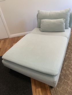 Lounge Chaise Light Blue